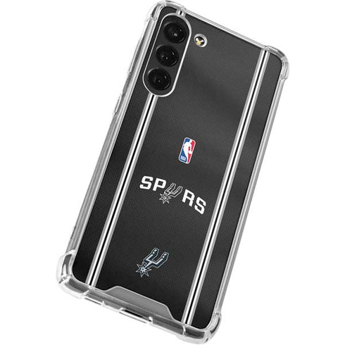 NBA San Antonio Spurs Jersey Galaxy S24 FE Clear Case